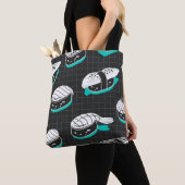 Nigiri Sushi  schetspatroon Tote Bag (Dichtbij)