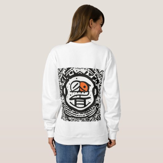 Nigo's Boondocks Bape Graffiti Chic Trui (Achterkant volledig)