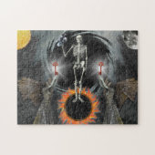 Nigredo Traditional Alchemy Putrefaction Black Sun Legpuzzel (Horizontaal)