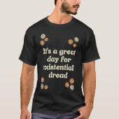 Nihilisme Philosophy Quote en Flowe T-shirt (Voorkant)