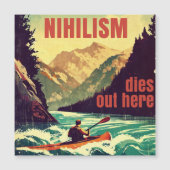 Nihilisme sterft hier door kajakken (Voorkant)