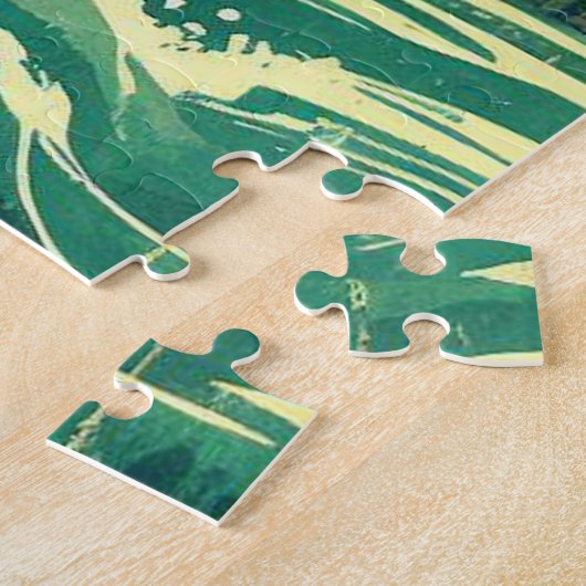 Nihilisme sterft hier door kajakken legpuzzel (Zijkant)