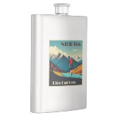 Nihilisme sterft hier op hol flacon (Rechts)