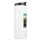 Nihilisme sterft hier op hol thermosbeker (Gedraaid links)