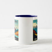 Nihilisme sterft hier op hol tweekleurige koffiemok (Center)