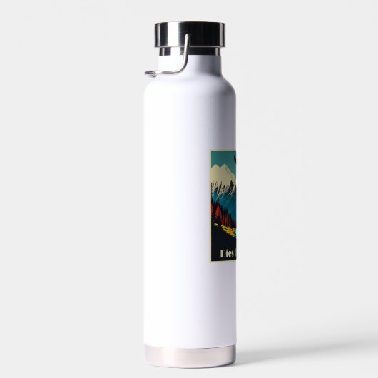 Nihilisme sterft hier op hol waterfles (Rechts)