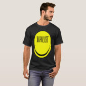 Nihilist Dark Humor Philosophy Ironic Nihilism T-shirt (Voorkant volledig)