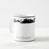 Nihilistische Pinguïn Koffiemok (Voorkant links)