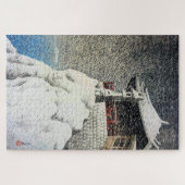 Nihon Fūkei Senshhet Abuto no Kannon Kawase Hasui Legpuzzel (Horizontaal)
