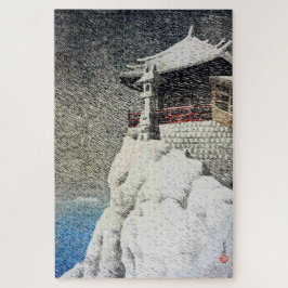 Nihon Fūkei Senshhet Abuto no Kannon Kawase Hasui Legpuzzel