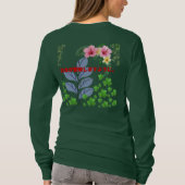 Nihon Gahan Ei Shimasuyōni deep forest T-shirt (Achterkant)