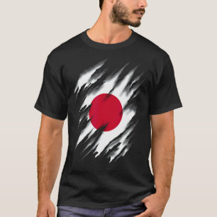 Nihon Koku Nippon Koku Japanse vlag Japan T-shirt