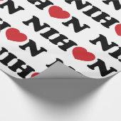 Nihon Love Heart Cadeaupapier (Hoek)