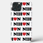 Nihon Love Heart Case-Mate iPhone Case (Achterkant)