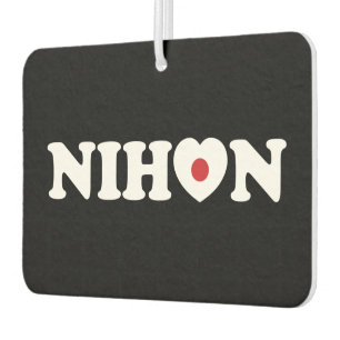 Nihon Love Heart Flag Air Freshener Luchtverfrisser