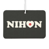 Nihon Love Heart Flag Air Freshener Luchtverfrisser (Voorkant)