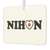 Nihon Love Heart Flag Luchtverfrisser (Links)