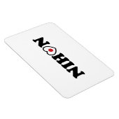 Nihon Love Heart Flag Magneet (Rechterzijde)