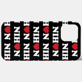 Nihon Love Heart Hoesje-Mate iPhone Case (Achterkant (horizontaal))