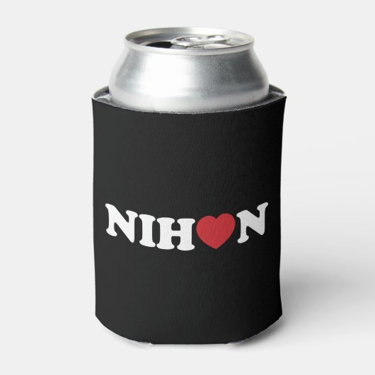 Nihon Love Heart Koelbox Blikjeskoeler (Blikje Voorkant)