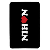Nihon Love Heart Magneet (Verticaal)