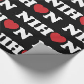 Nihon Love Heart Wrapping Paper Cadeaupapier (Hoek)