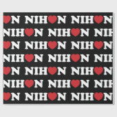 Nihon Love Heart Wrapping Paper Cadeaupapier (Vlak)