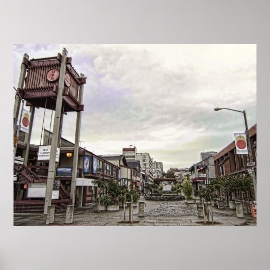 NIHON MACHI - JAPAN TOWN - SAN FRANCISCO POSTER (Voorkant)