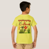 Nihon no sogen geel t-shirt (Achterkant volledig)