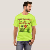 Nihon no sogen safety groen t-shirt (Voorkant volledig)