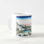 Nihonbashi Bridge in Edo Koffiemok (Voorkant links)