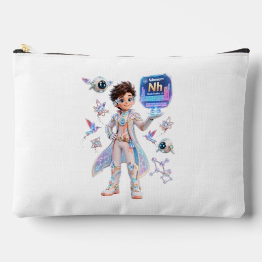 Nihonium (Nh) – ATOMIVRA™ COLLECTIE Etui (Voorkant)