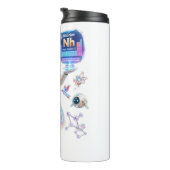 Nihonium (Nh) – ATOMIVRA™ COLLECTIE Thermosbeker (Geroteerd rechts)