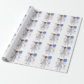 # Nihonium (Nh) – Atoom | ATOMIVRA™ Collectie Cadeaupapier (Uitgerold)