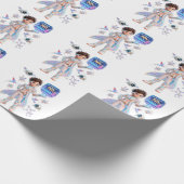 # Nihonium (Nh) – Atoom | ATOMIVRA™ Collectie Cadeaupapier (Hoek)