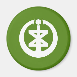Niigata vlag Niigata prefectuur japan symbool Magneet