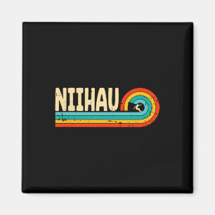 Niihau surfen Hawaii Hawaiaanse eilanden Vintage R Magneet