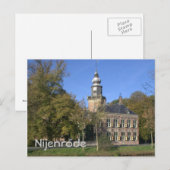 Nijenrode kasteel briefkaart (Voorkant / Achterkant)