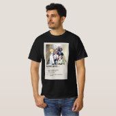 " Nijiiro Days (Rainbow Days) minimalistische anim T-shirt (Voorkant volledig)