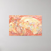 Nijino-Odori: A Rainbow Dance Canvas Afdruk (Voorkant)