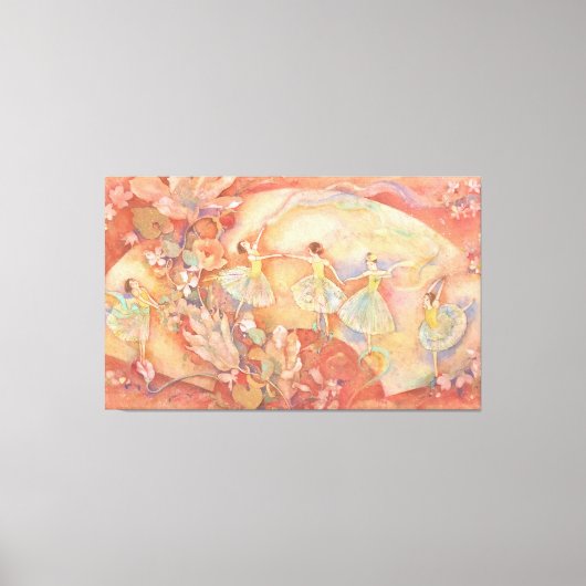 Nijino-Odori: A Rainbow Dance Canvas Afdruk (Voorkant)