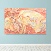 Nijino-Odori: A Rainbow Dance Canvas Afdruk (Insitu (Houten vloer))