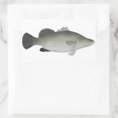 Nijlbaars Rechthoekige Sticker (Tas)