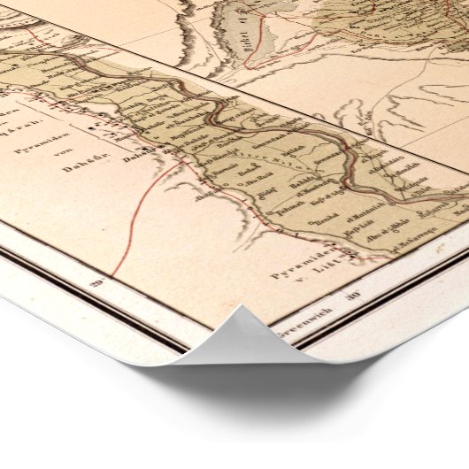  Nijldelta 1859 Poster (Hoek)