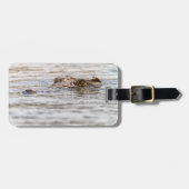 Nijlkrokodil Bagagelabel (Voorkant horizontaal)