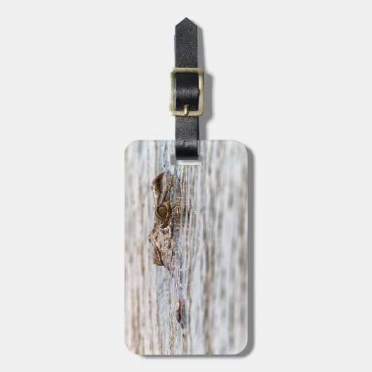 Nijlkrokodil Bagagelabel (Voorkant verticaal)