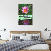 Nijlkrokodil (Crocodylus Niloticus) Jong Canvas Afdruk (Insitu (Slaapkamer))