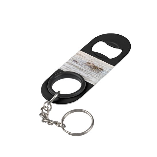 Nijlkrokodil Mini Flessenopener (Achterkant Gekanteld)