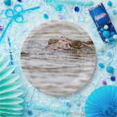 Nijlkrokodil Papieren Bordje (Feest)