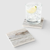 Nijlkrokodil Stenen Onderzetter (Zijkant)